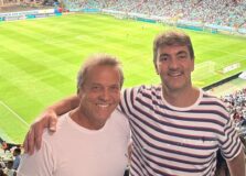 Hermes Carvalho recebeu André Nazar na Arena Fonte Nova