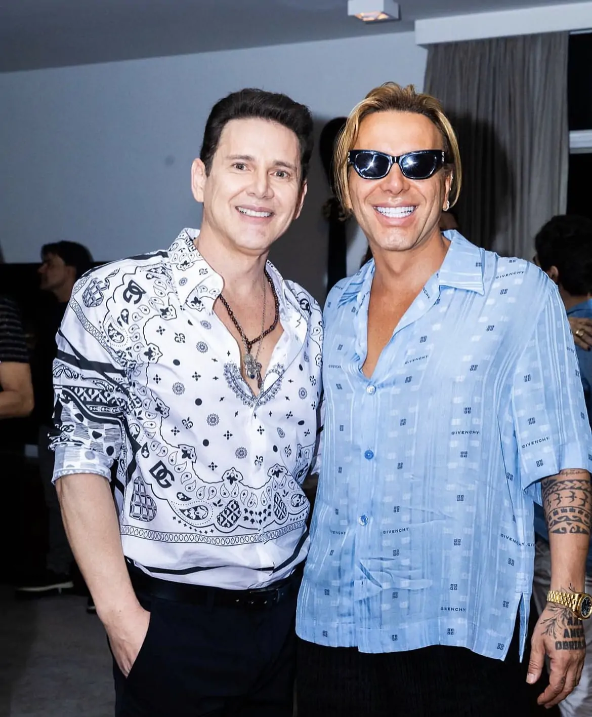 Antonio Mazzafera celebrou aniversário reunindo amigos em São Paulo