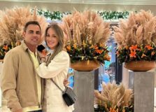Agda e Eduardo Oliva celebram aniversário de casamento nos EUA