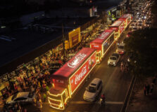 Caravana de Natal da Coca-Cola chega à Bahia