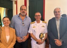 Secretário de Turismo de Maraú marca presença no Dia da Amazônia Azul