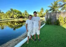 Celsinho Cotrim passou virada do ano com a família em Interlagos