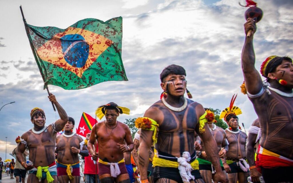 Manifestação da APIB