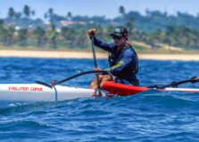 Atleta baiano de canoagem completa desafio de longa duração