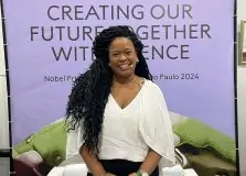 Cientista baiana se reuniu com ganhadores do Prêmio Nobel em evento no Rio de Janeiro