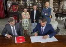 Instituto Cervantes Salvador assina convênio com Gabinete Português