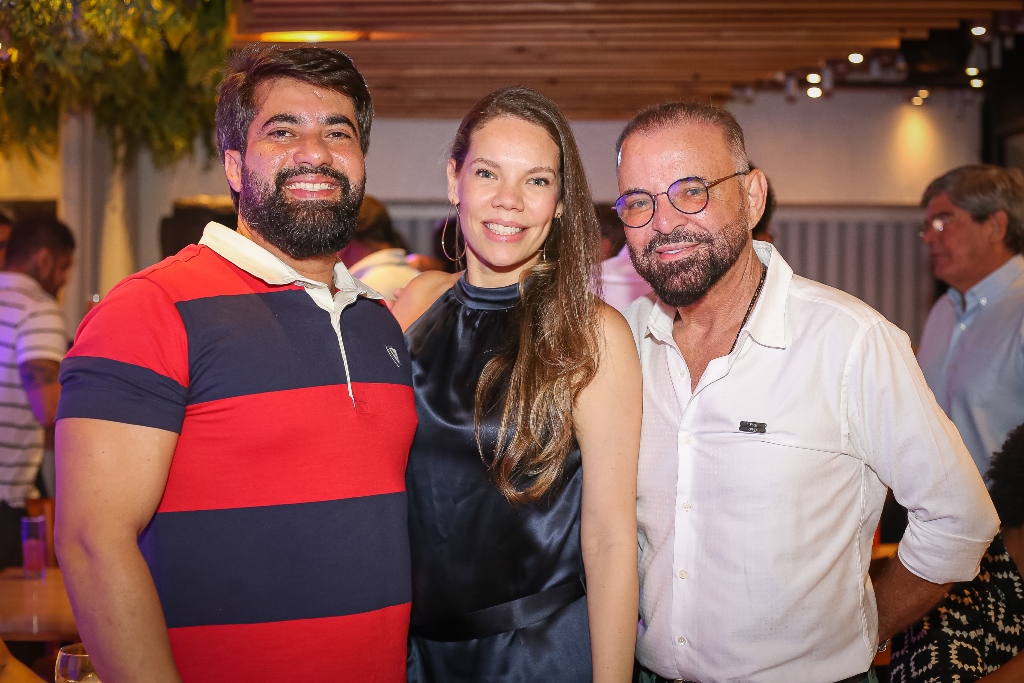 Anderson Mendonça, Carla Alcântara e Paulo Bastos