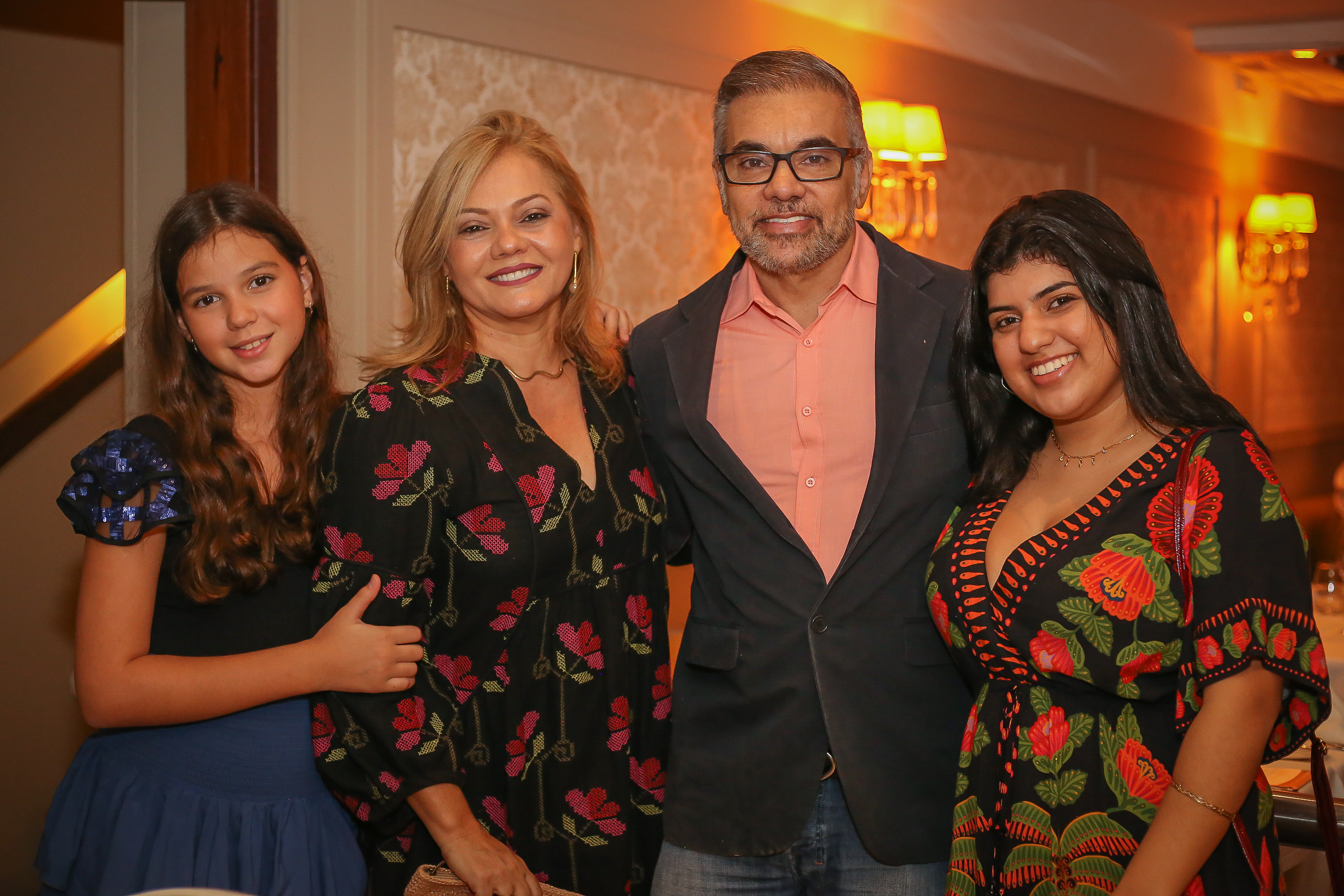 Romilda e Cecilia Pigeard, Luciano e Luana Dórea