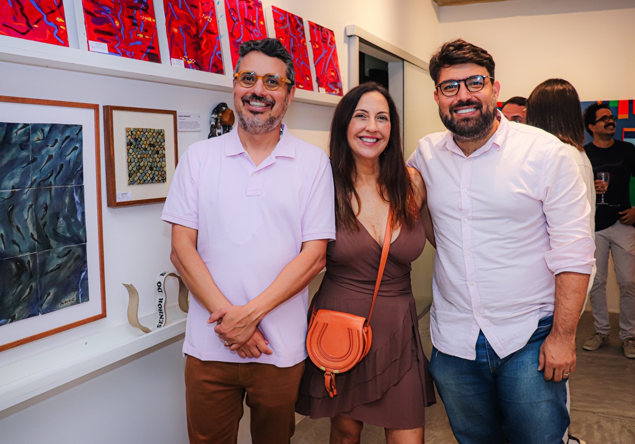 Fausto Franco, Carol Sousa e Hermano Guanaes