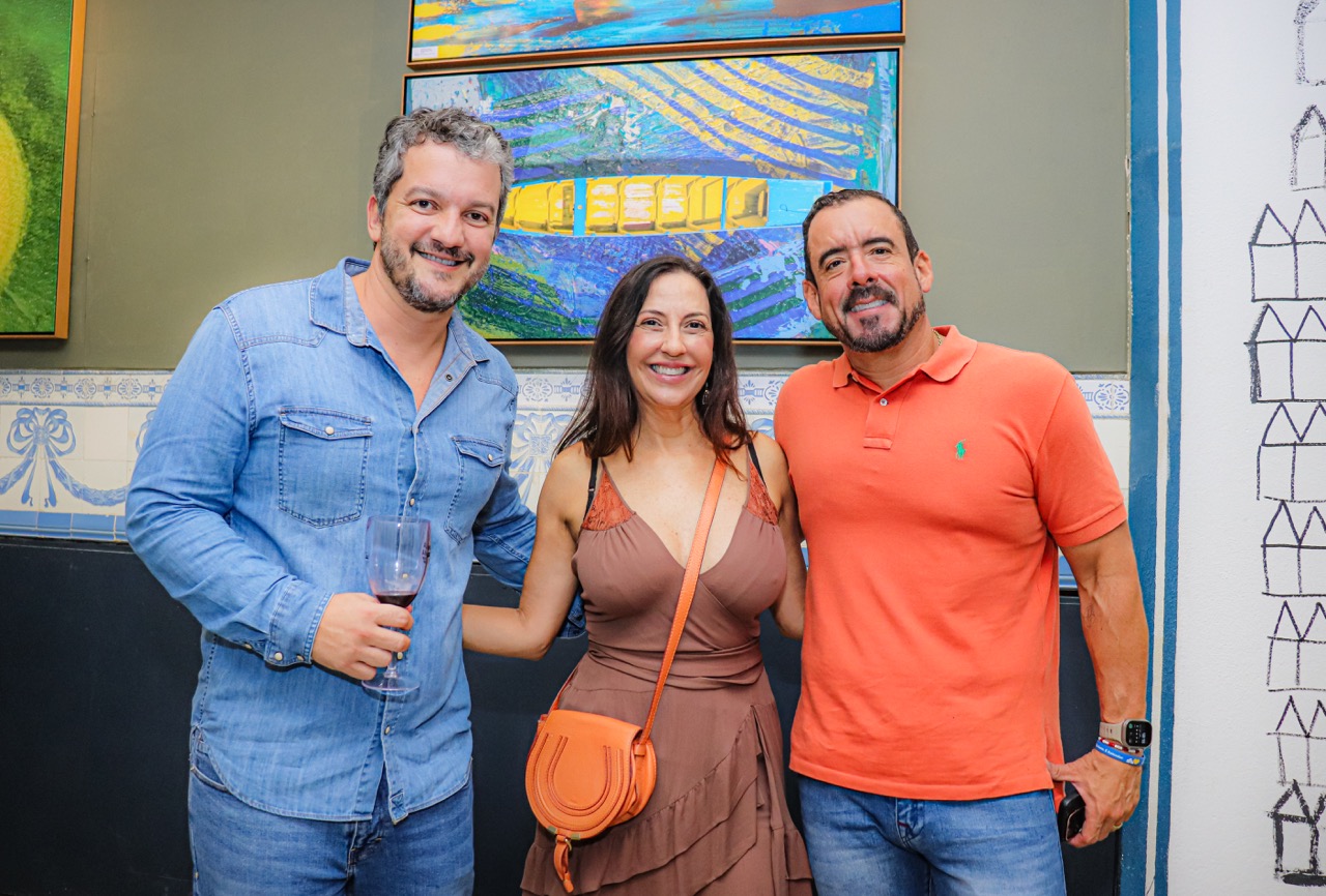 Gustavo Maciel, Carol Sousa e Gegê Magalhães