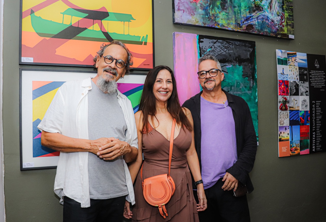 Ray Vianna, Carol Sousa e Moacyr Gramacho