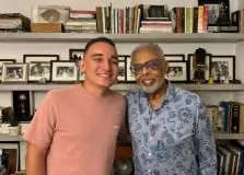 Gilberto Gil e João Gomes discutem música e projetos futuros em encontro no Rio de Janeiro