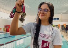 Paratletas baianos são destaque em competição nacional de natação