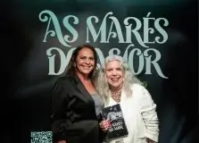 Suzanne Tosto lançou o romance “Marés do Amor” em Salvador