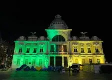 Iluminação em Salvador marca celebração de vínculo entre Brasil e China