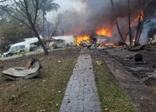 Prefeitura informa que não há sobreviventes na queda de avião em Vinhedo