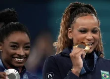 Rebeca Andrade aponta Salvador como bom destino para levar Simone Biles