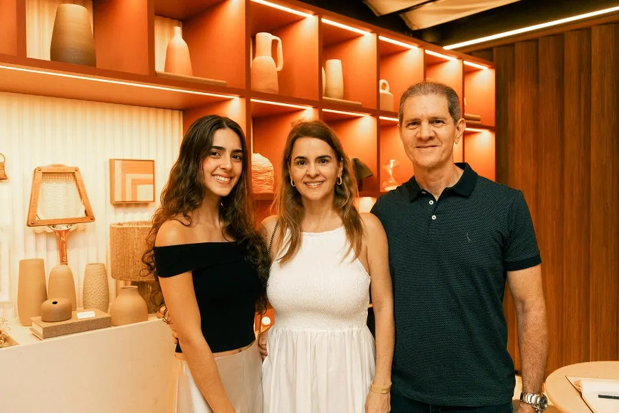 Carolina, Rita e Marcelo Magnavita