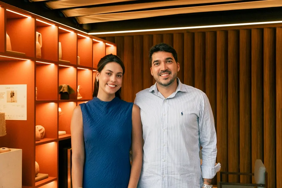 Eduarda Coelho e Márcio Tanajura