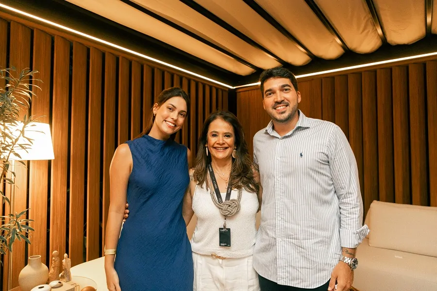 Eduarda Coelho, Magali Santana e Márcio Tanajura