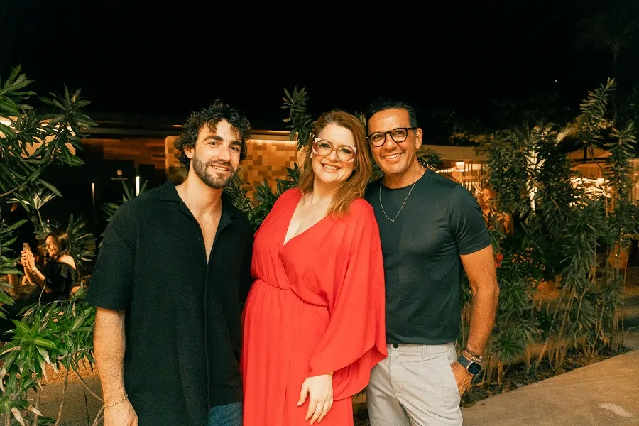 Gregory Copello, Viviane Zorzete e Rogério Menezes