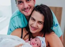 Nasce primeira filha de Duda Sanches e Vanessa Almeida em Salvador