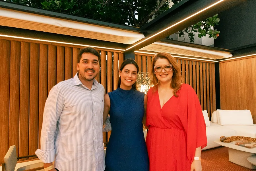 Márcio Tanajura, Eduarda Coelho e Viviane Zorzete