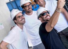 Cauã Reymond visita obra de empreendimento em Salvador e surpreende compradores