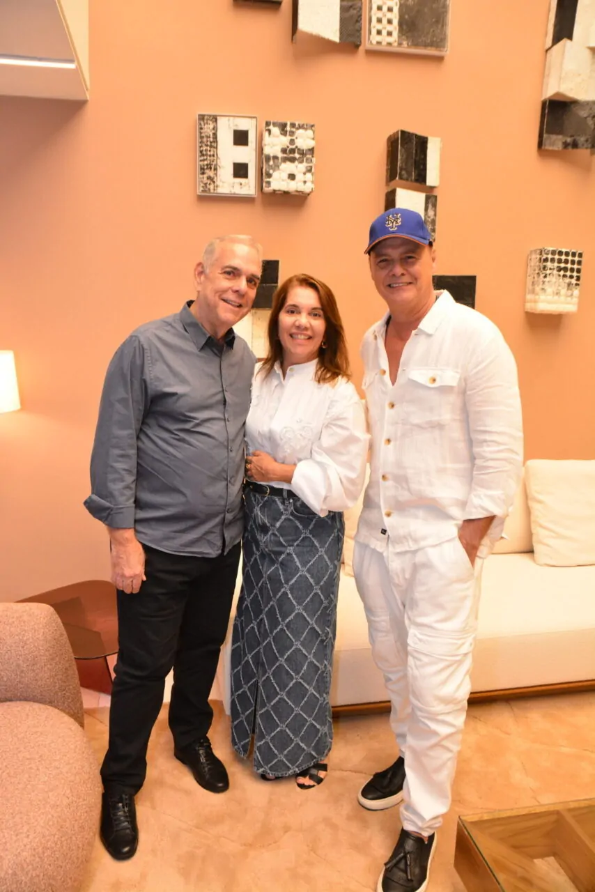 Jorge Catharino, Marcia Galvão e Marcelo Kruschewsky