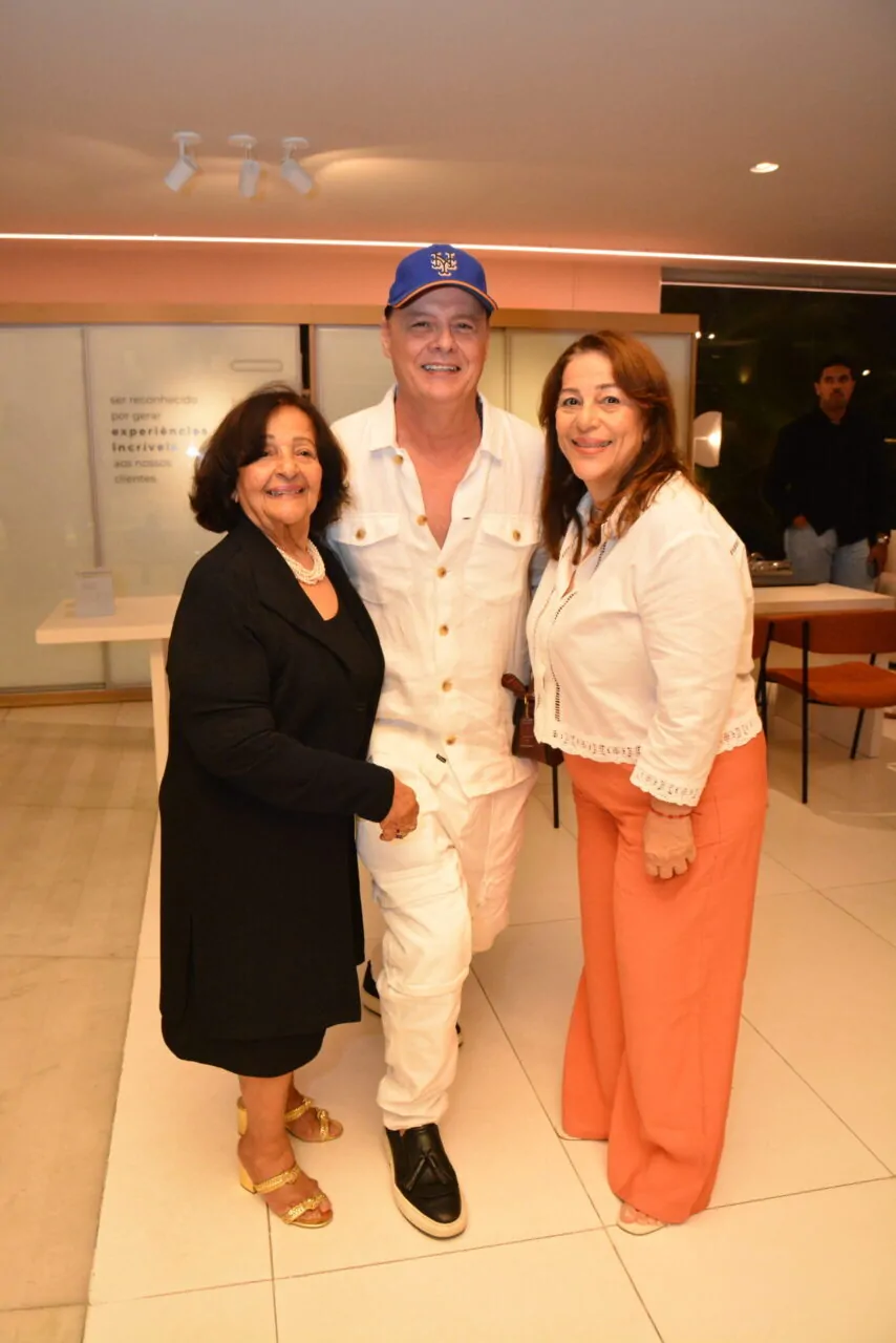 Vanda Santana, Marcelo Kruschewsky e Marcia Santana