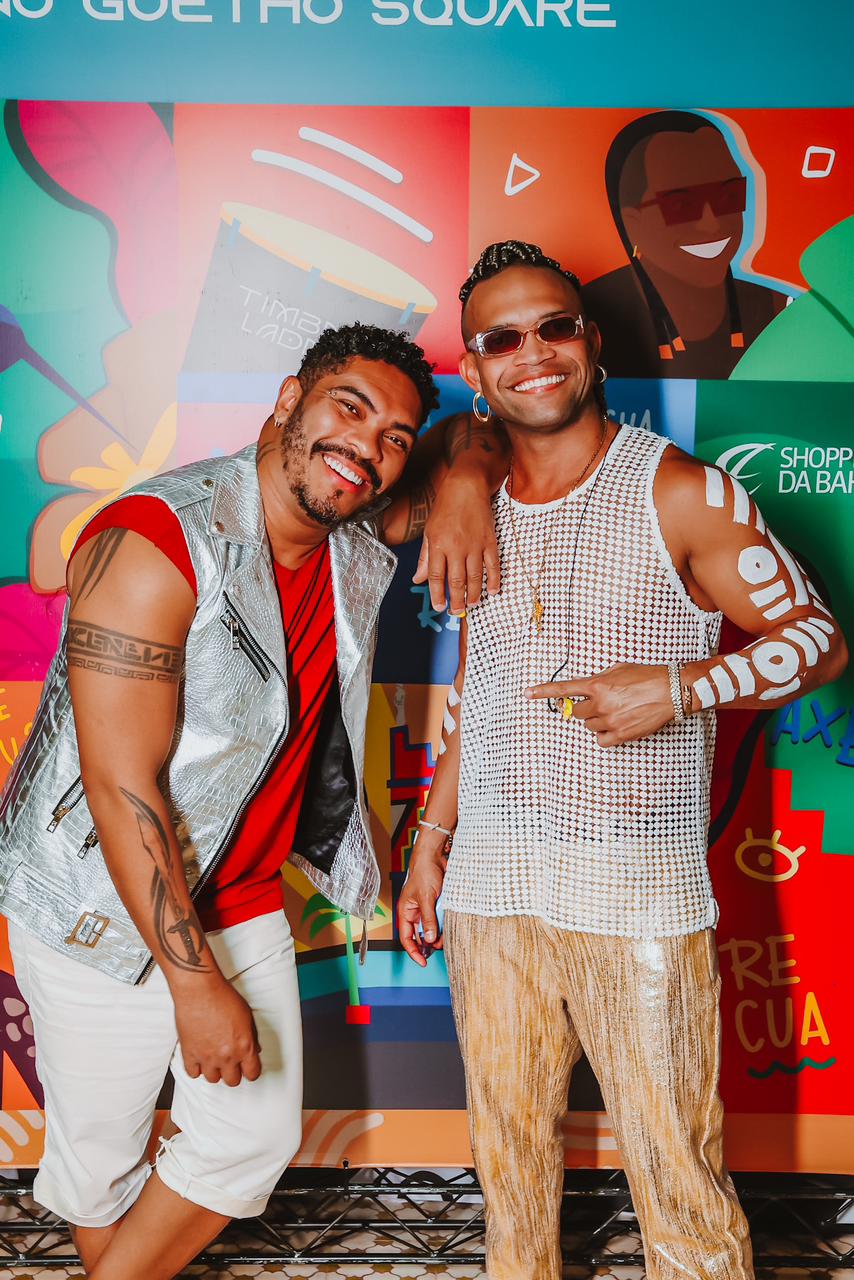 Denny Denan e Buja Ferreira. Foto: Divulgação.