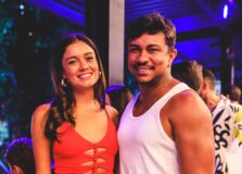 Xamã e Sophie Charlotte aproveitam cartões postais em passagem por Salvador