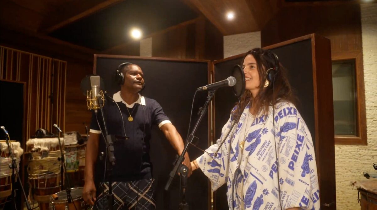Tatau e Emanuelle Araújo. Foto: Divulgação.