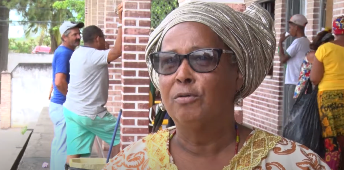 Mãe Bernadete. Foto: Reprodução/YouTube.