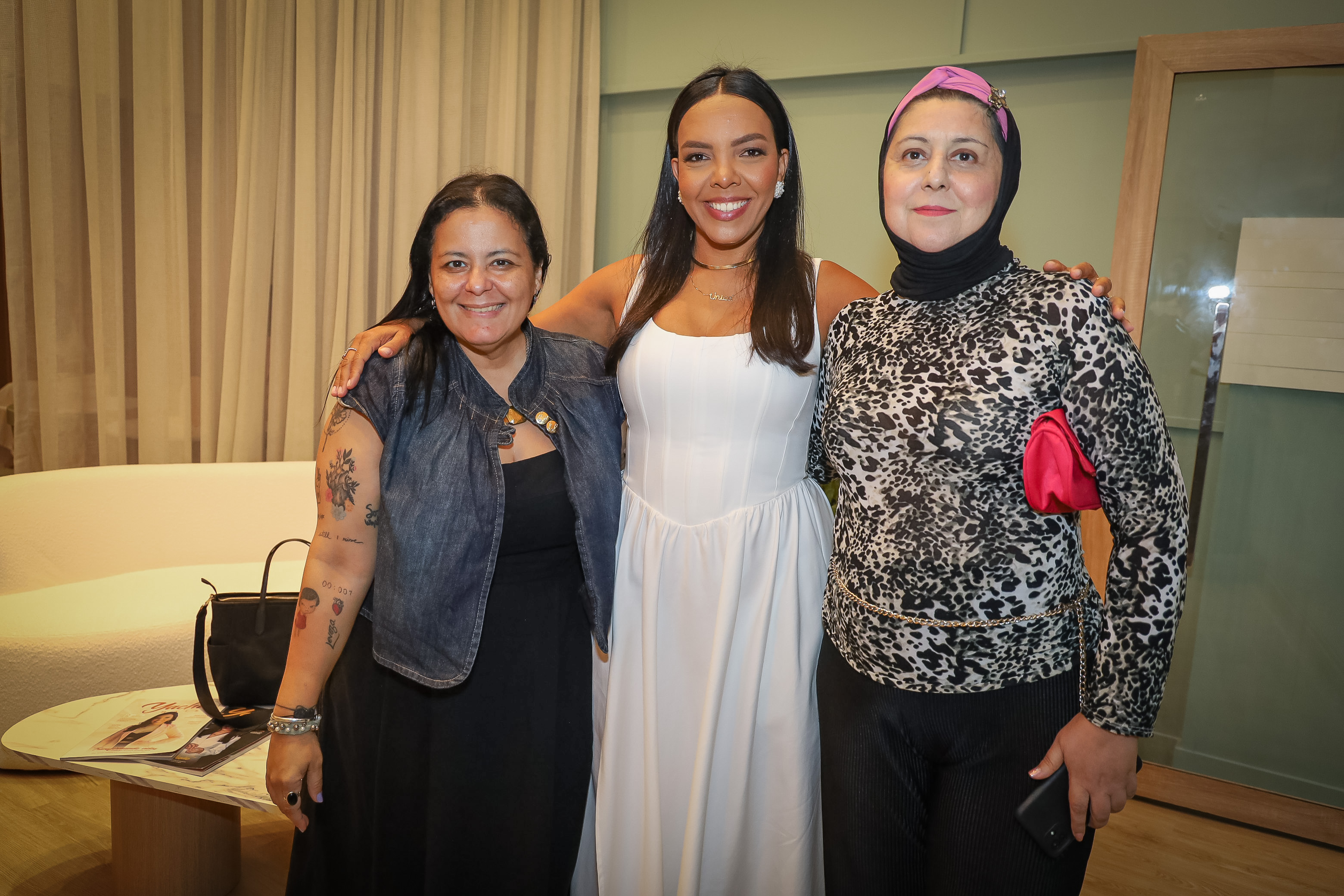 Gabriela Cruz, Jamile Miranda e Alice Barbosa