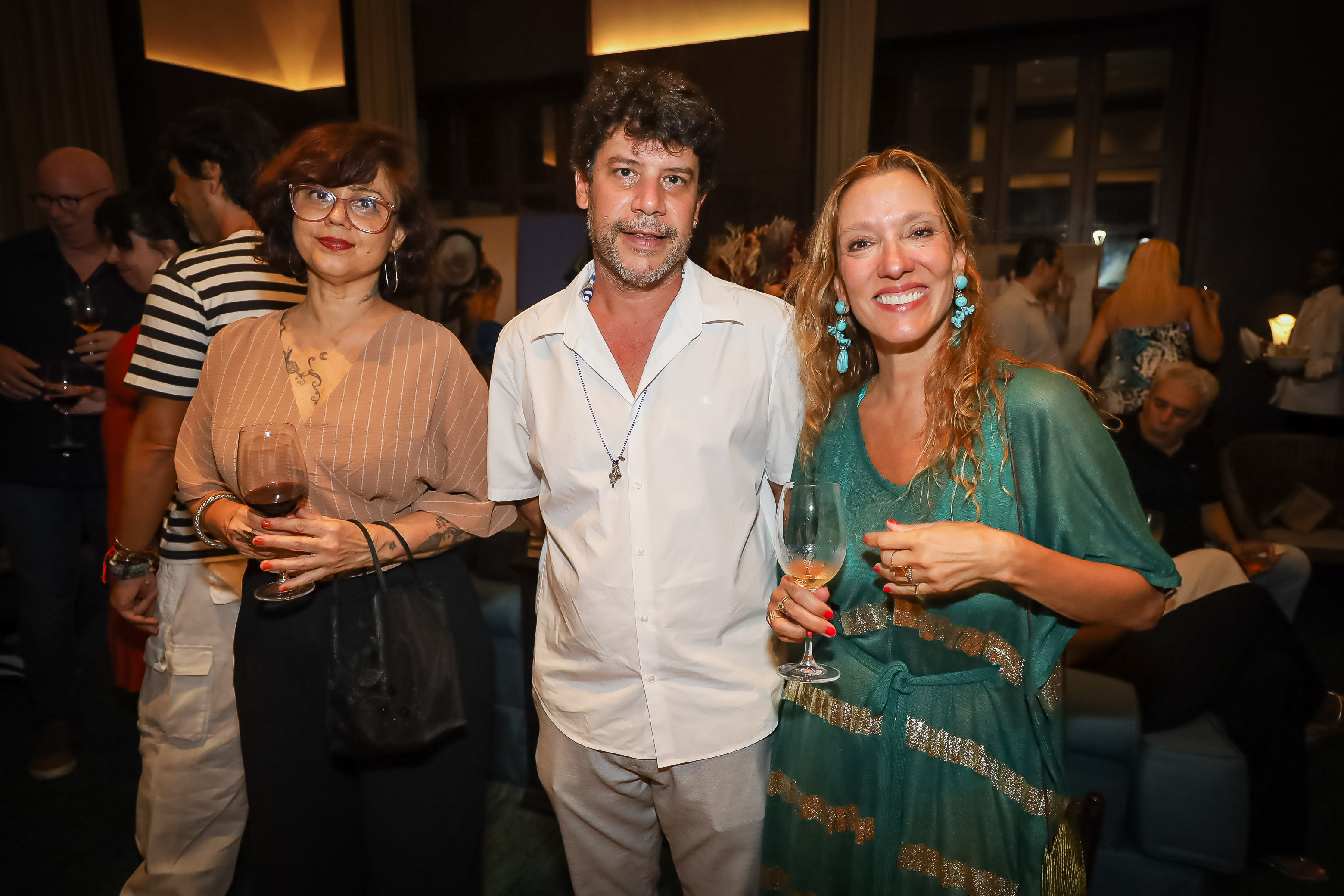 Andrea May, Daniel Rangel e Isabela Capeto