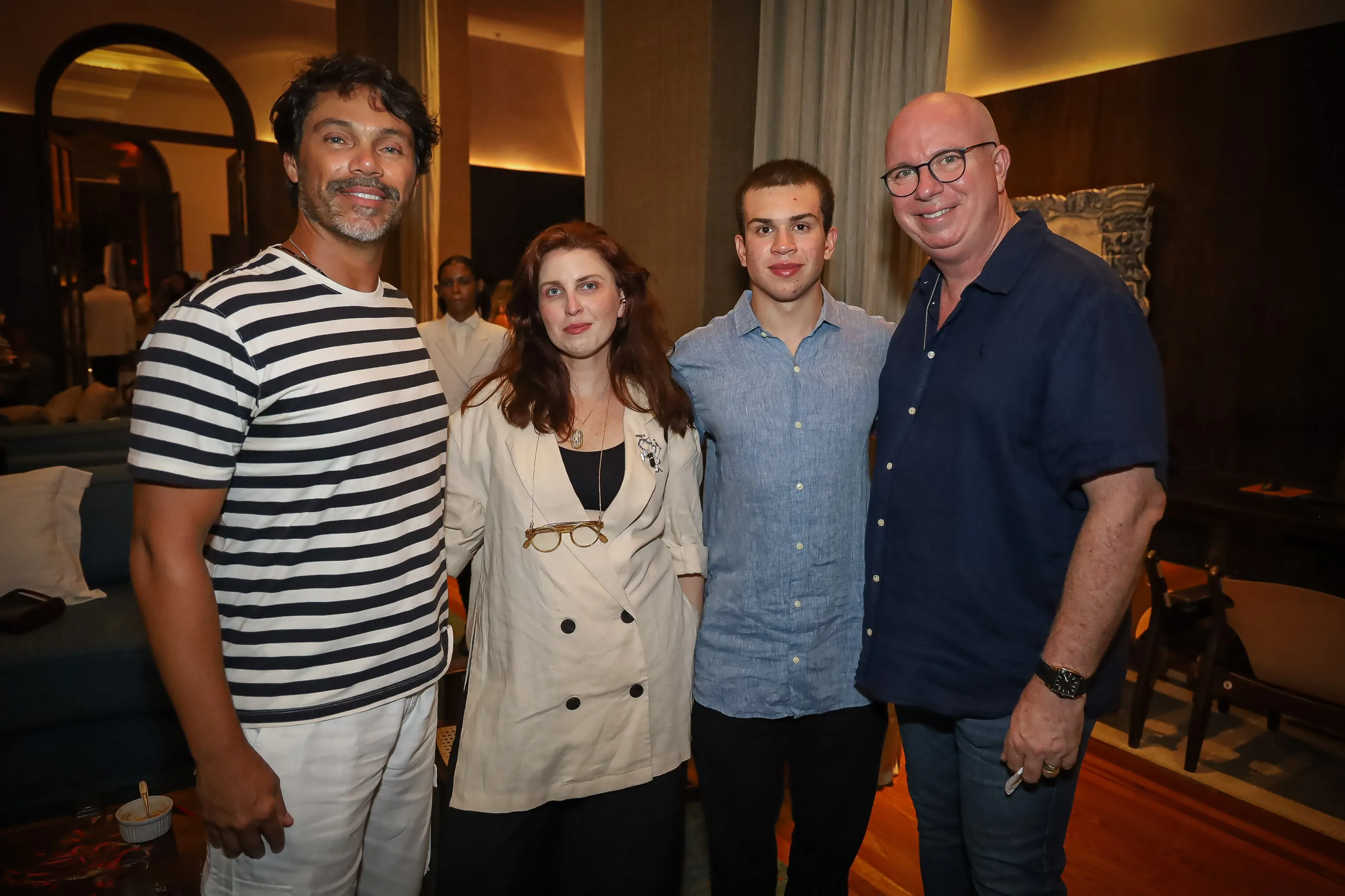 Jamerson Schuenck, Priscila Kruger, Caio Monteiro e Marcos Monteiro