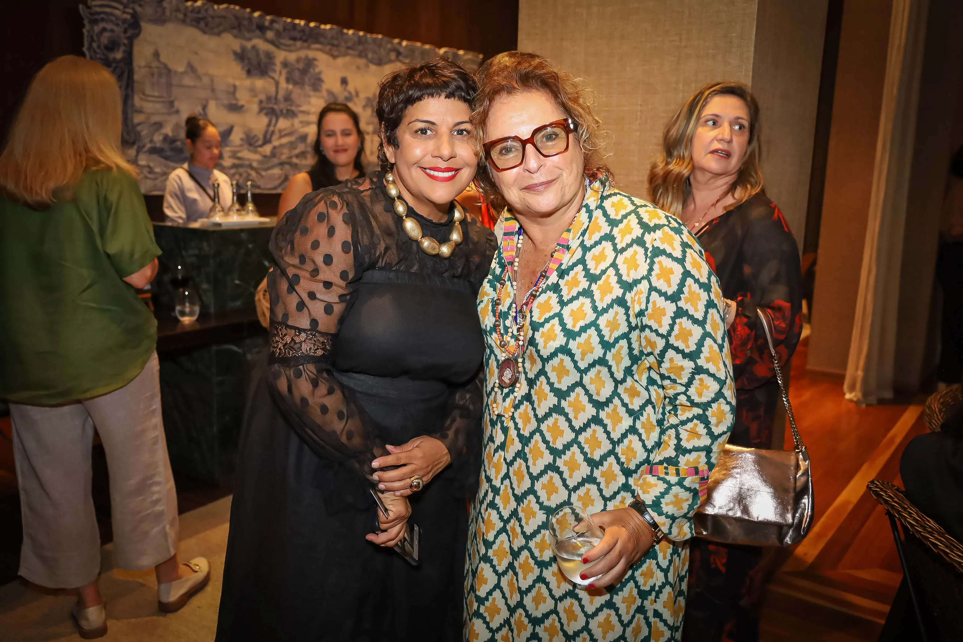 Preta e Joyce Pascovitch