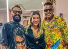 Meninos Rei cria looks de Lore Improta e Léo Santana para Noite da Aclamação