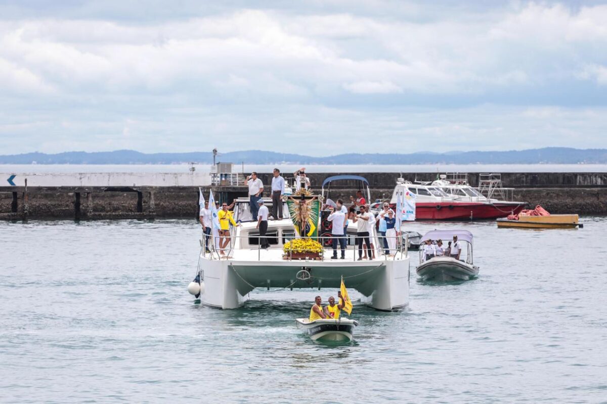 Procissão Marítima em Homenagem a Nosso Senhor do Bonfim. Foto: Bruno Concha