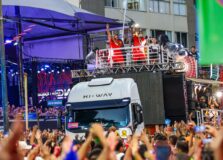 Filhos de Jorge levou seu “ballanssu” para as ruas, no Furdunço