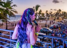 Larissa Marques estreou no Carnaval 2025 com bloco em Stella Maris