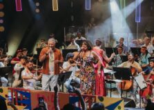 Banda Mel e OSBA fazem show em homenagem ao Axé Music em Trancoso