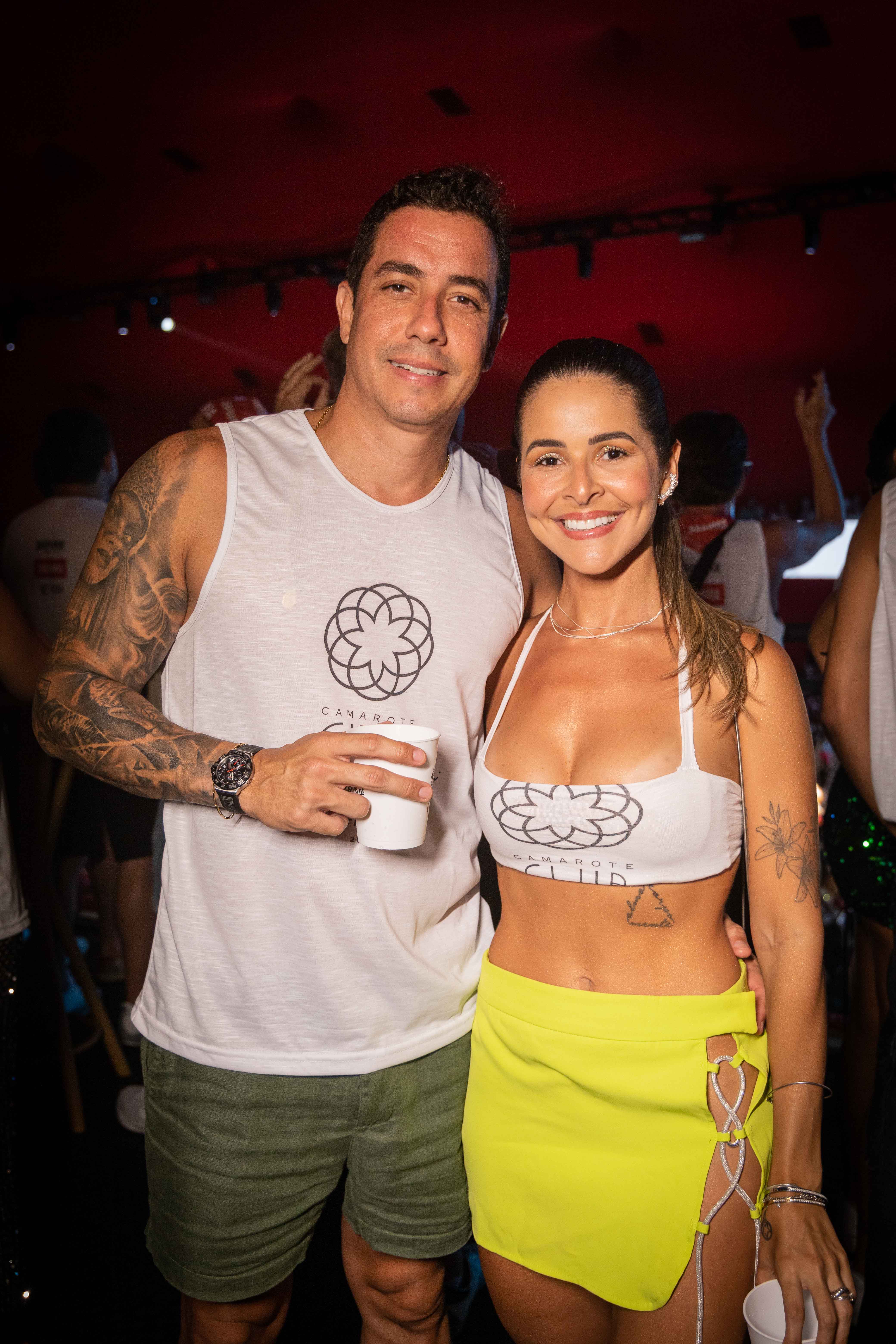 Cristiano Novaes e Laís Caldas