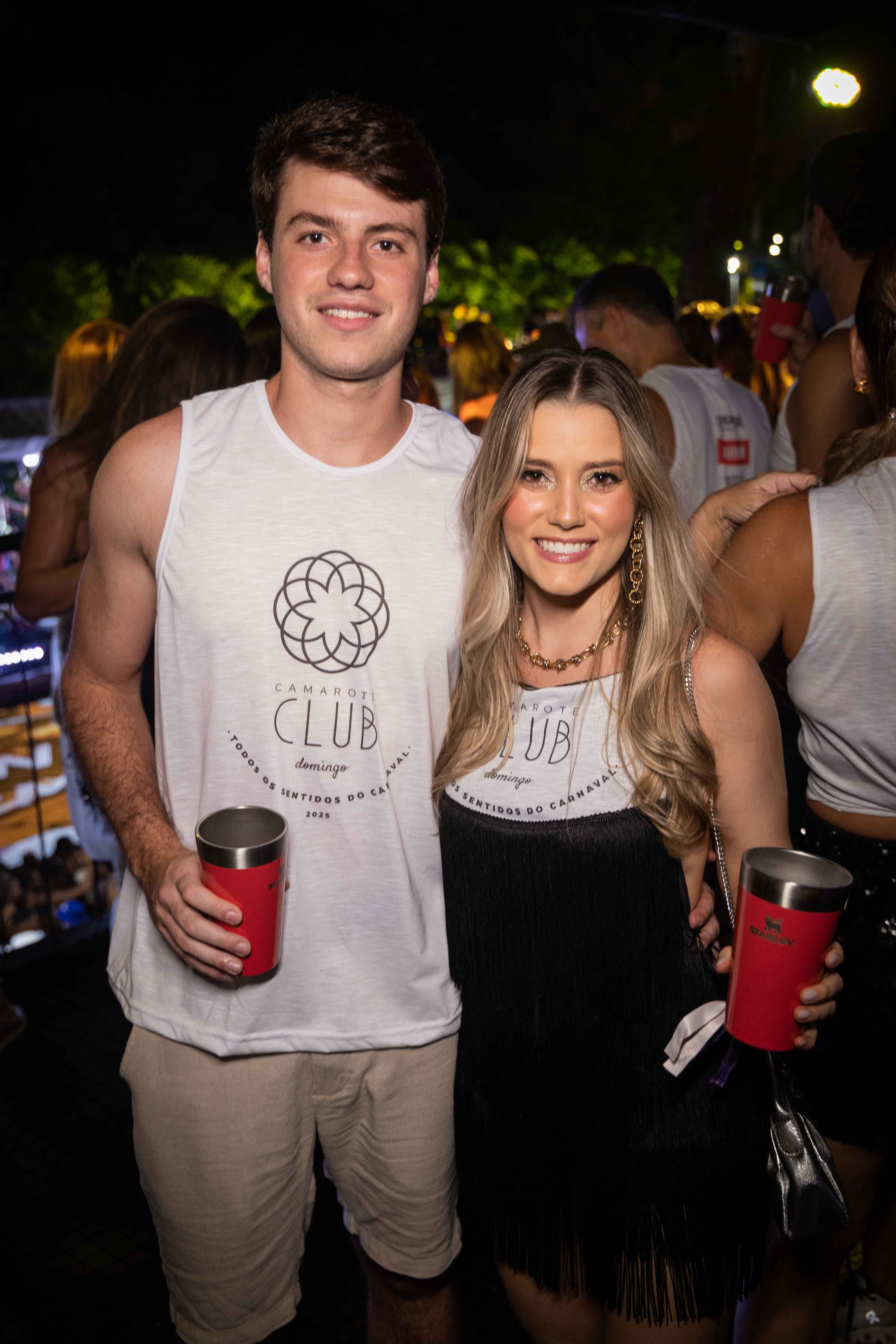 Gustavo Branco e Letícia Pessoa