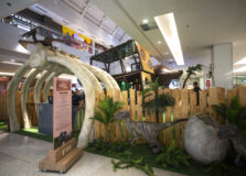 Parque temático de dinossauros chega ao Shopping da Bahia