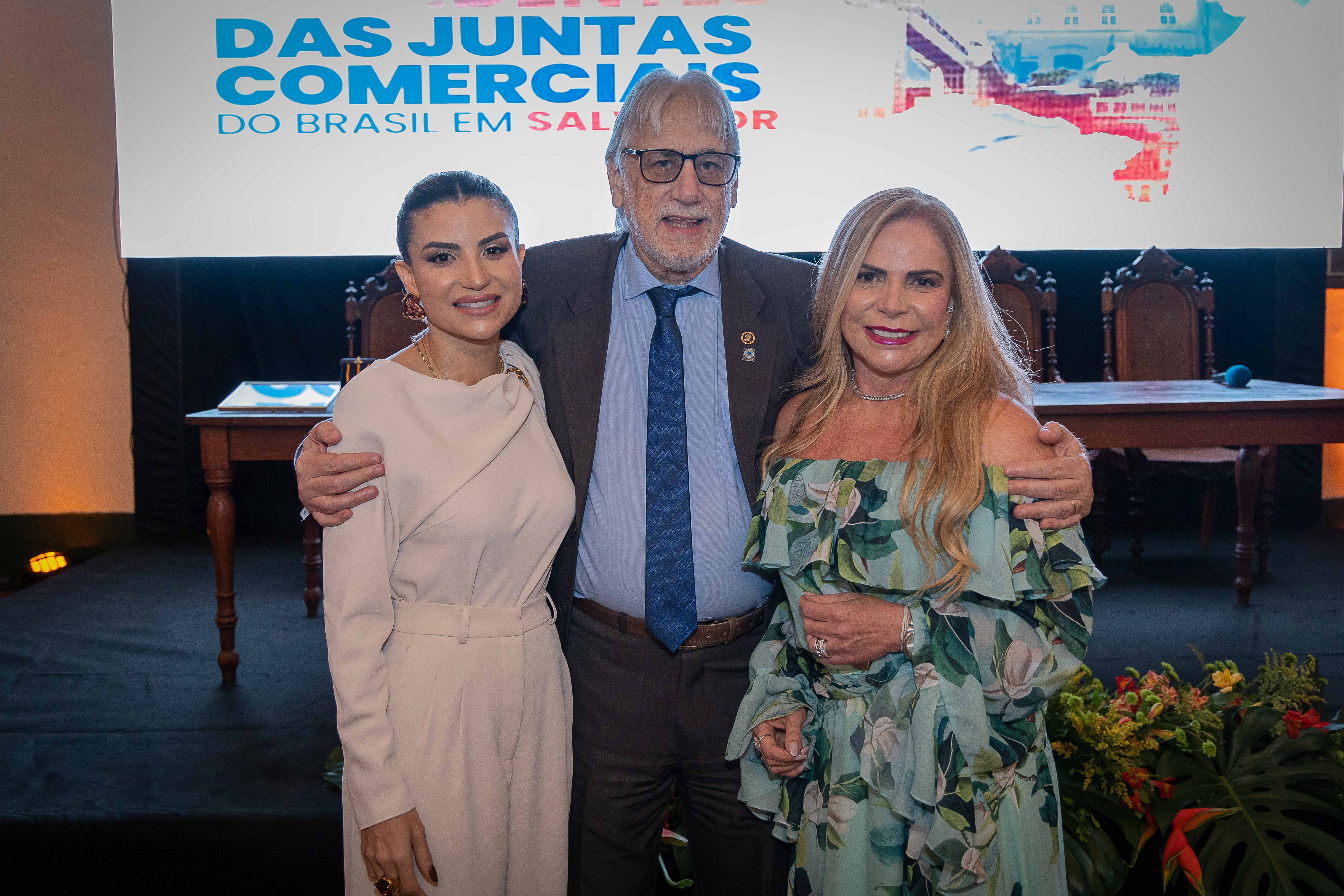 Nayara Honorato, Sérgio Romay e Marise Chastinet