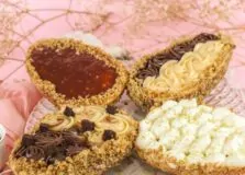 Torta Delírio apresenta ovos de Páscoa com sequilho artesanal e 100% recheados