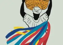 Gabriela Cruz participa de mostra com obra inspirada na Lavagem do Bonfim