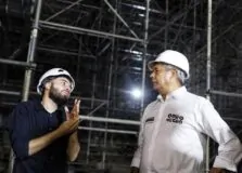 Governador acompanha obras do TCA. Veja imagens do local!